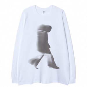Nomad Edge Designed White Sweatshirt