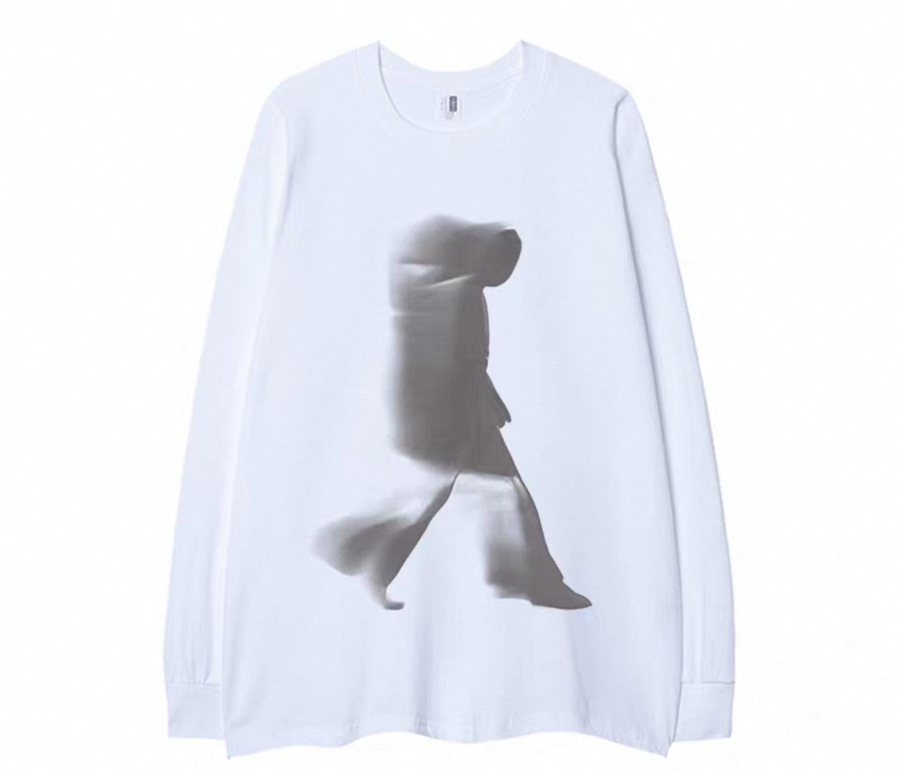 Nomad Edge Designed White Sweatshirt